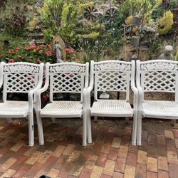 Patio Plastic Chairs