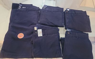 Boys School Pants Size 16 Navy Blue
