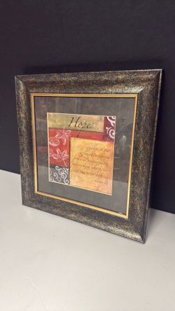 Hope Inspirational Wall Art – Romans 5:3 Scripture Decor