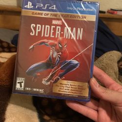 Spider-Man Game Of The Year PS4 