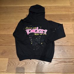 Black and Pink Sp5der Hoodie