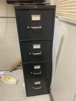 Filing Cabinet, 4 Drawer
