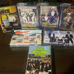 Cassettes (Corridos,Musica Mexicana) 