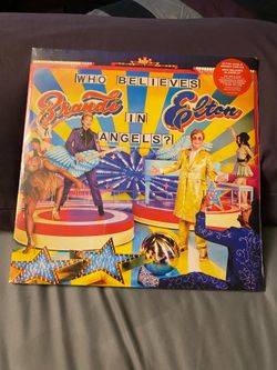 Elton John and Brandi new who believes in angels vinyl record