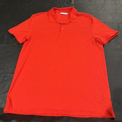 Calvin Klein Red Polo Shirt