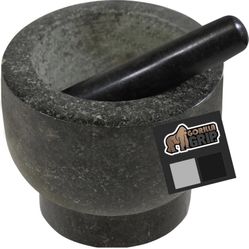 Mortar And Pestile Set (Molcajete ) 4 Cup