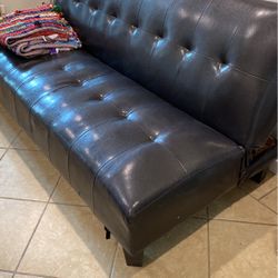 Leather Sleeper Sofa