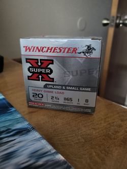 Winchester Super-X 20 Gauge Shotgun Shells