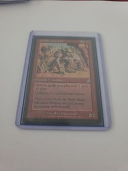 Magic the gathering Goblin Warchief