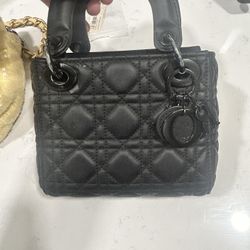 Lady Dior Micro Bag – 100% Authentic Black Cannage Lambskin