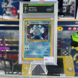 Poliwrath - Grade 7 *TRADE IN YOUR CARDS WITH US TODAY*