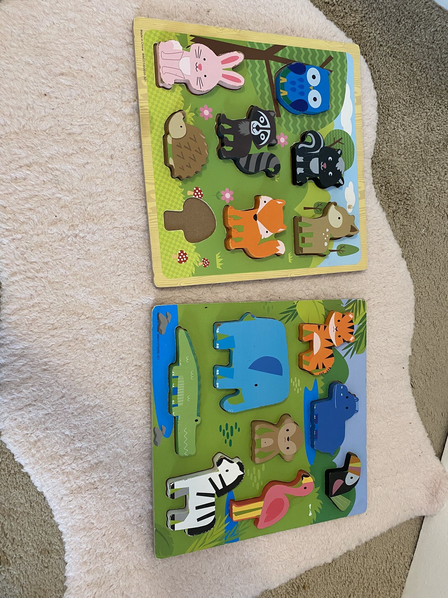 Wooden Animal Block