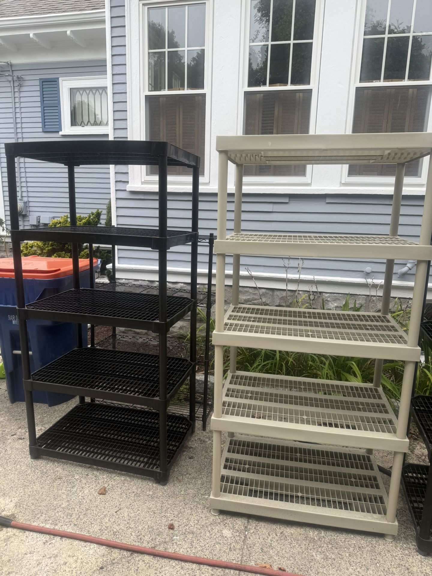 5 Teir plastic Shelf 