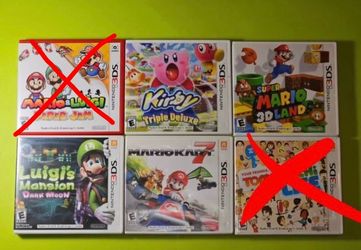 3DS Games $40/each