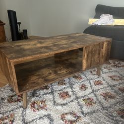 Small Wooden Coffee Table