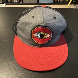La Punta Pai Snapback Trucker Hat – All-Seeing Eye Patch, Graphic Under-Brim
