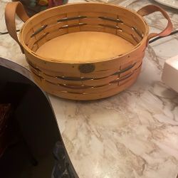 Vintage Peterboro Lazy Susan Basket