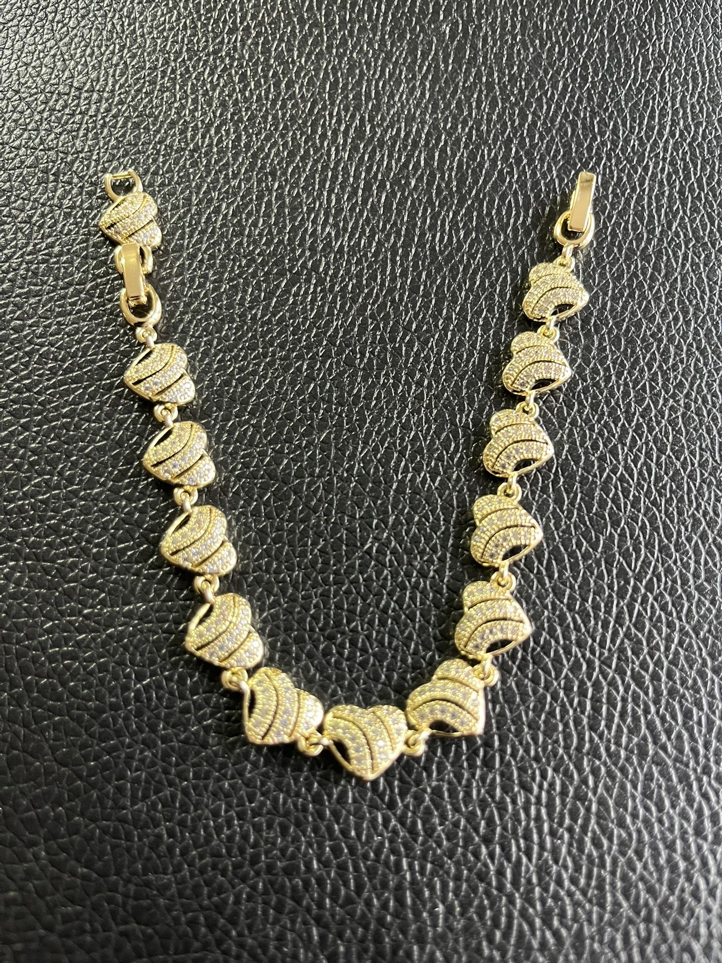Gold plated bracelet