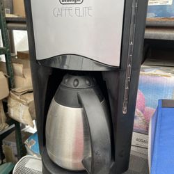 Delonghi Cafe Coffee Maker Tested Works Perfectly when you come ill fully test it for you 