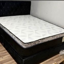 Queen Size Mattress, And Boxspring
