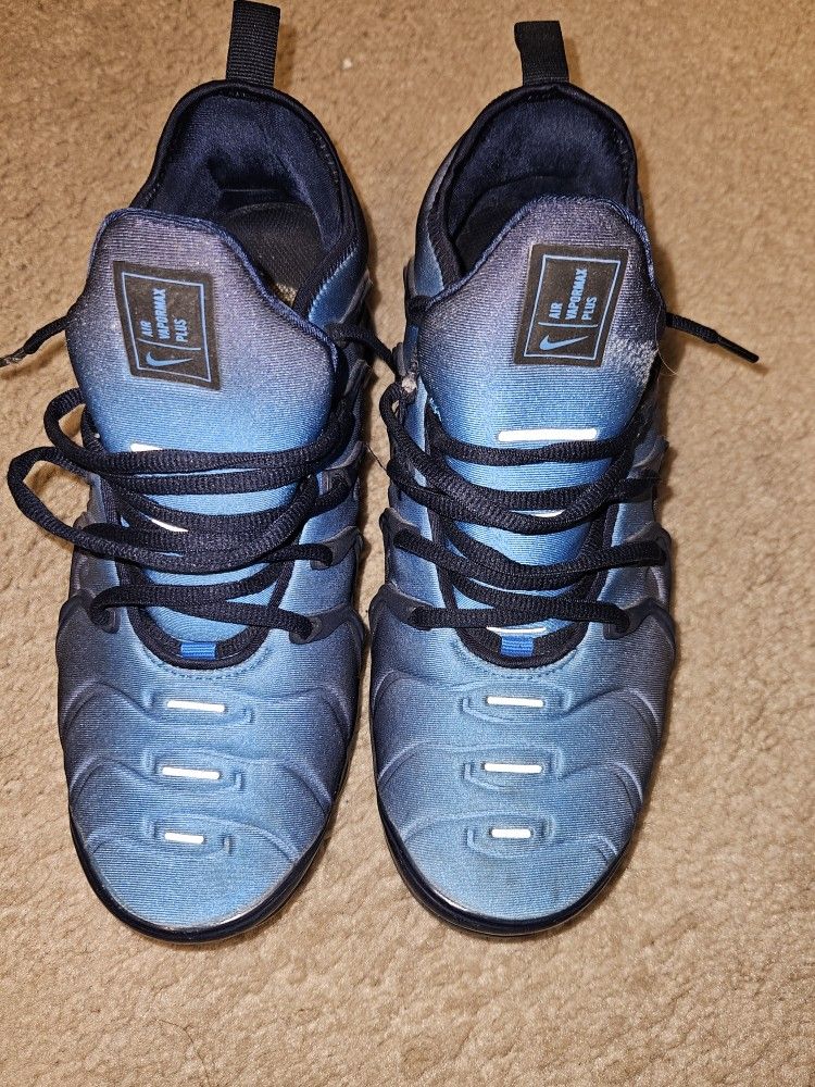Nike Air VaporMax Plus "Thunder Blue" Men's Size 9
