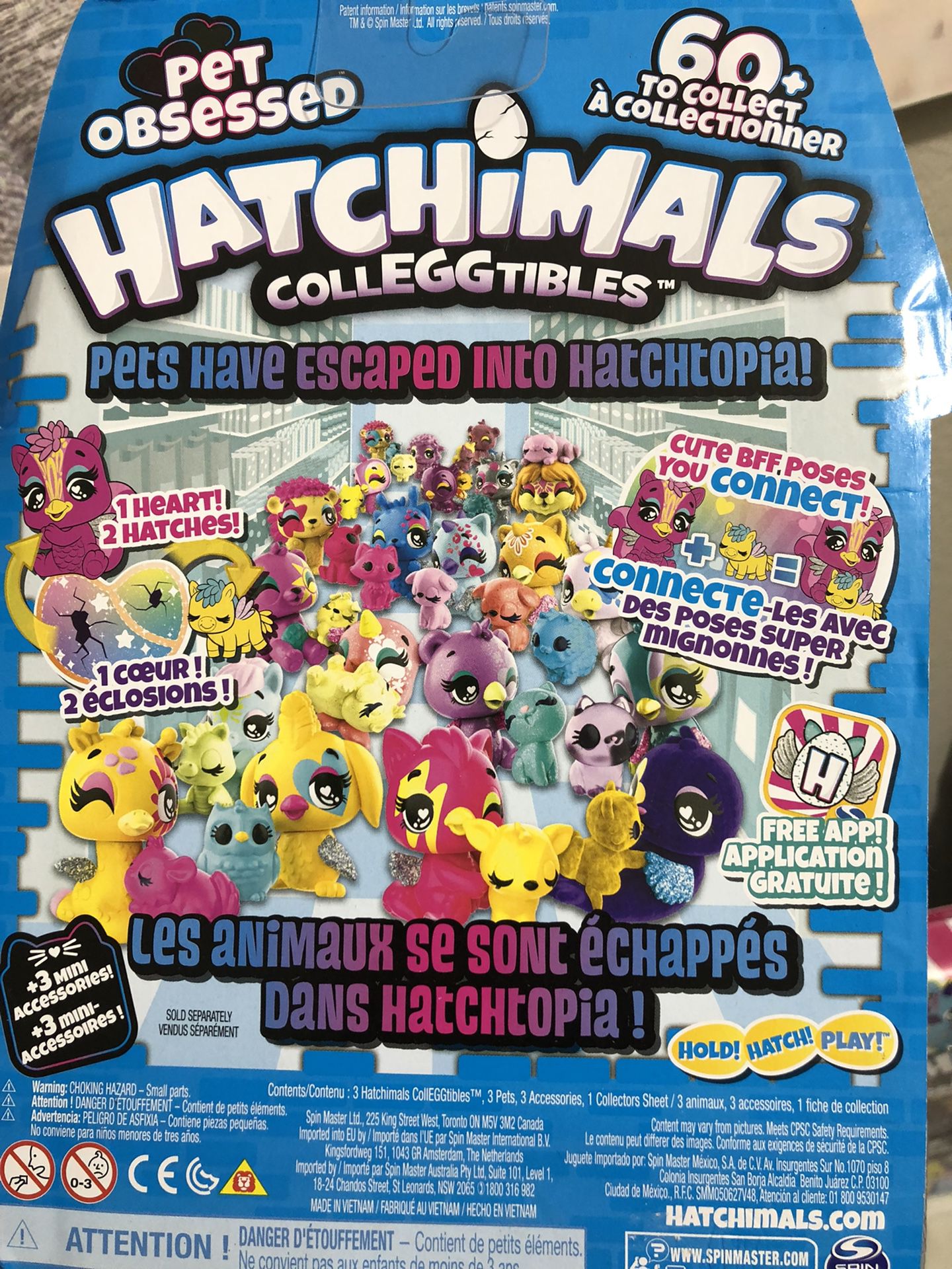 HATCHIMALS COLLEGGTIBLES - Pet Obsessed - Pet Shop Multi Pack New Hatchy  Hearts! STYLES VARY