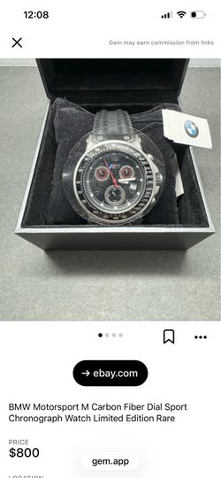BMW M Motorsport Chronograph Watch