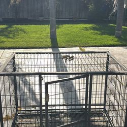 Dog Kennel With Wheels