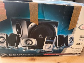 Logitech Z-5500 THX 5.1 Surround Sound System – Complete w/ Original Box