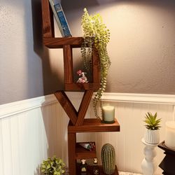 Wooden Love Shelf 
