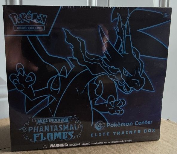 Pokémon TCG: Mega Evolution-Phantasmal Flames Pokémon Center ETB