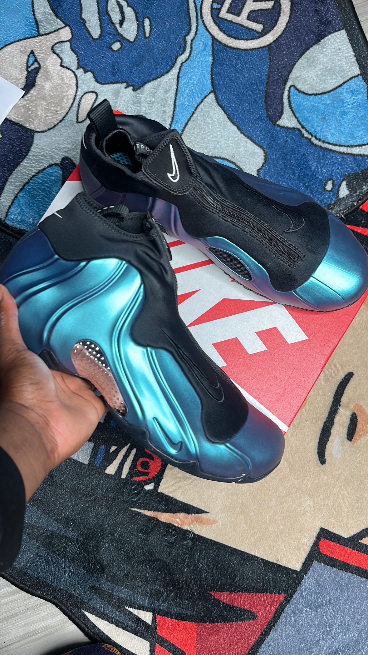 Nike Air Flightposite Dusty Cactus Size 12 Men’s
