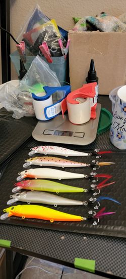 Coustom fishing lures..$10 each