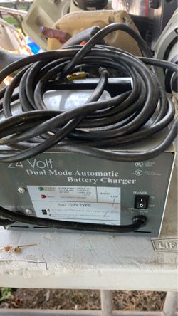 Dual automatic batery charger 24 v 40$