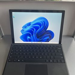 Microsoft Surface Pro 5 Gen 1796 Laptop 12" Intel Core M 4GB RAM 128GB SSD Windows 11 w/ Charger - $89