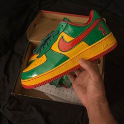 Lil Yachty × Nike Air Force 1 Low 'Concrete Boys - Lucky Green'