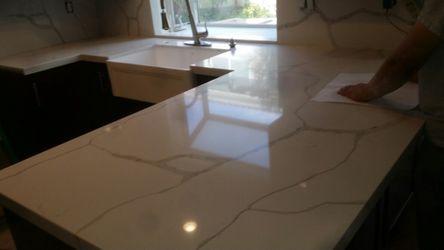 Granite and quartz countertops