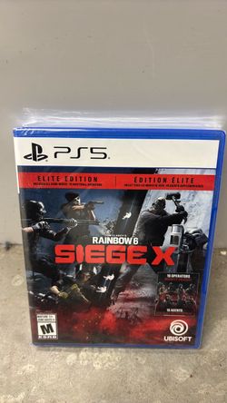 PS5 elite edition rainbow six‘s X