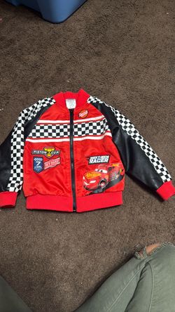 Lightning McQueen Bomber Jacket 3T