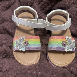 Rainbow Sandals, Size 11T 