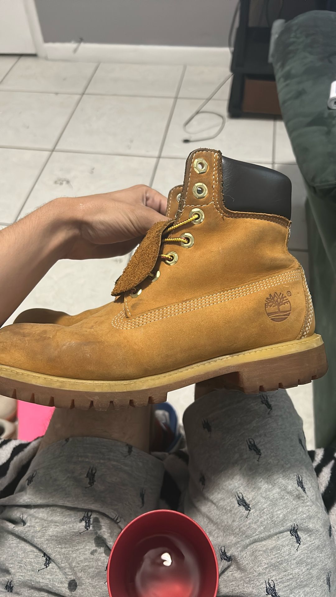 Timberaland Boots Size 8