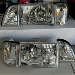 87-93 Mustang Headlights