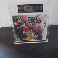 Nintendo 3ds Super Smash Bros ESG GRADED 95 New Sealed