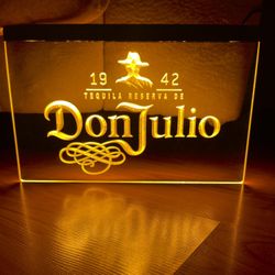 DON JULIO LED NEON LIGHT SIGN 8x12