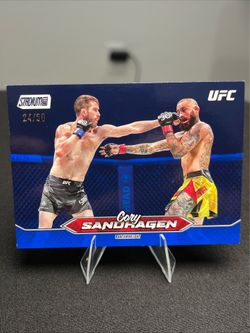 Topps Stadium Club UFC 2025 Cory Sandhagen #7 Blue Foil /50
