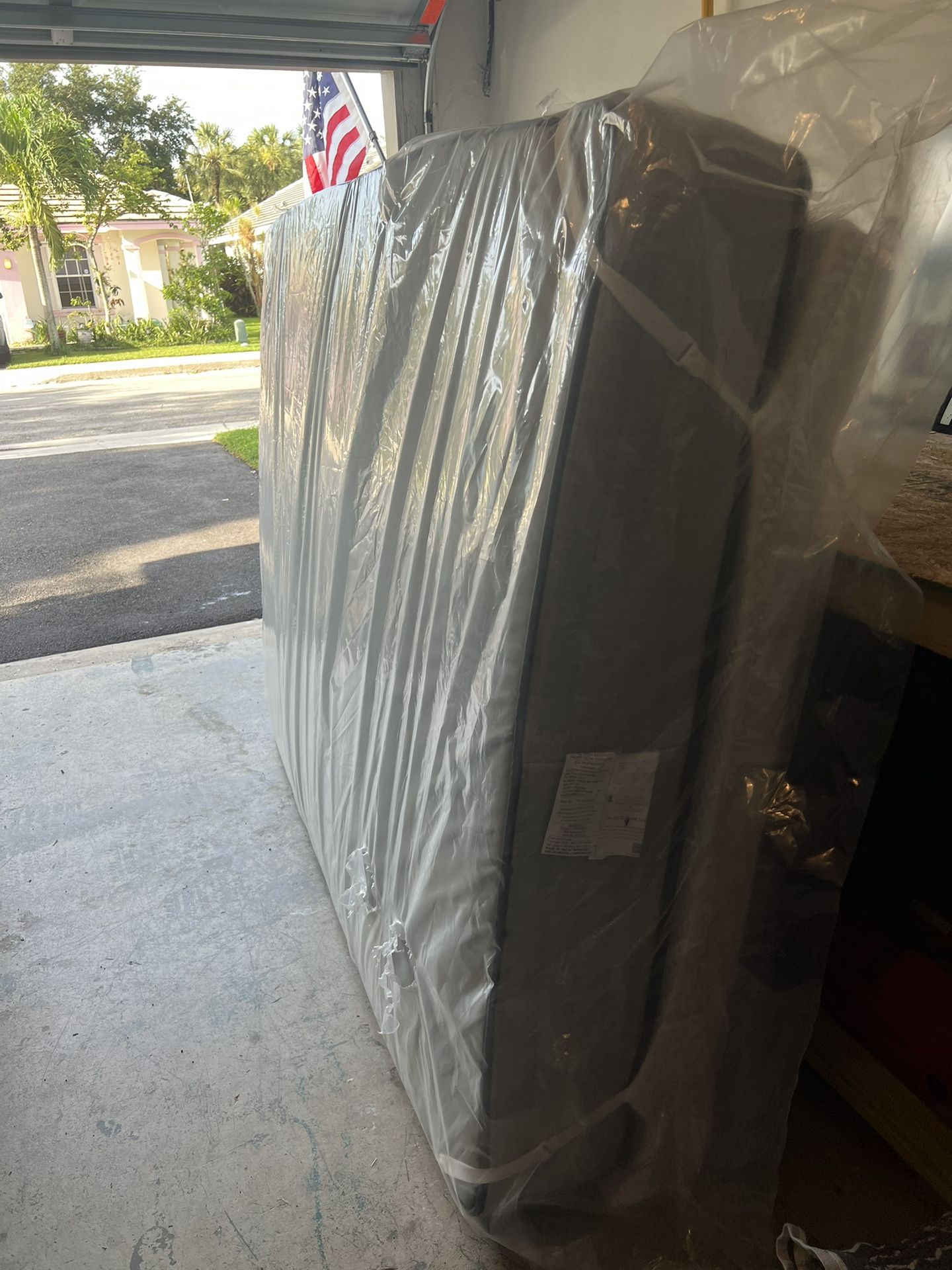 Brand New Queen Sealy Mattress with Memory Foam Topper