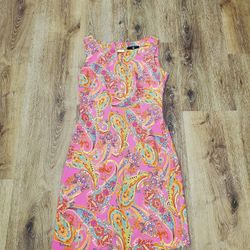 Ronni Nicole beautiful pink dress sz 6