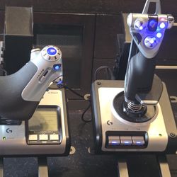 Logitech X52 HOTAS w/ Desk Mount 1