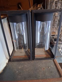 Outdoor Wall Sconces with Edison Bulbs – Set of 2