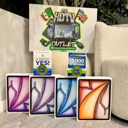 13” Apple iPad Air M2 Chip WiFi 128gb floor model display 